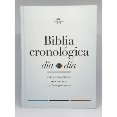 Biblia Cronologica Dia Por Dia/RVR60/Tapa Dura/Fuente 9 Biblia Cronologica Dia Por Dia/RVR60/Tapa Dura/Fuente 9