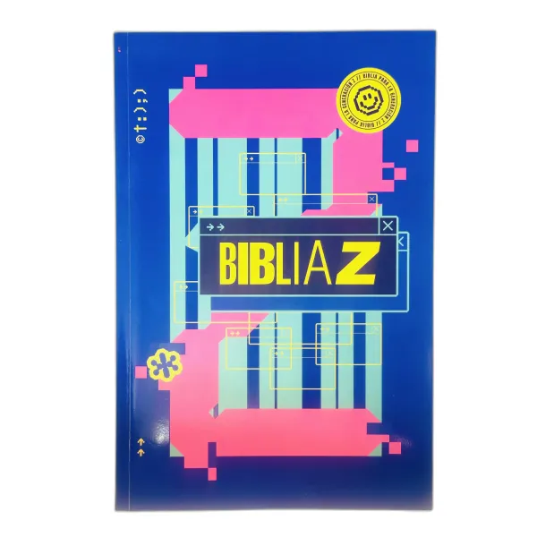 Biblia Z/Azul Esta es una Biblia única para la Generación Z