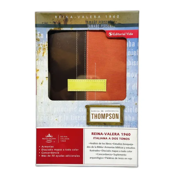 Biblia Thompson [Biblia] Personal Marrón Terracota