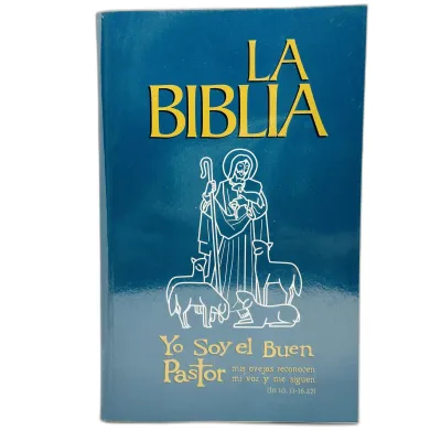 Biblia/ Yo Soy El Buen Pastor/ Azul Mis ovejas reconocen mi voz y me siguen Biblia/ Yo Soy El Buen Pastor/ Azul Mis ovejas reconocen mi voz y me siguen