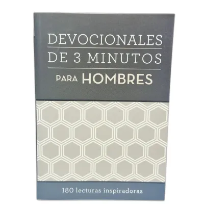 Devocionales de 3 minutos para hombres Devocionales de 3 minutos para hombres