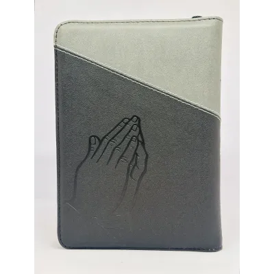 Biblia /RVR056cZLG/ Gris Negro Canto Plateado Oraciones Biblia /RVR056cZLG/ Gris Negro Canto Plateado Oraciones