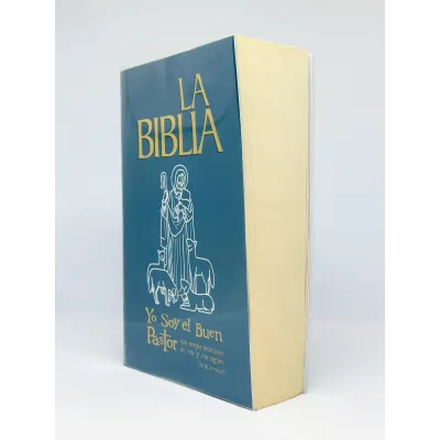 Biblia/ Yo Soy El Buen Pastor/ Azul Mis ovejas reconocen mi voz y me siguen Biblia/ Yo Soy El Buen Pastor/ Azul Mis ovejas reconocen mi voz y me siguen