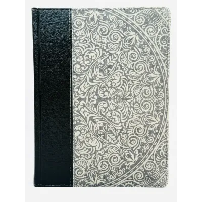 Biblia de Apuntes RVR 1960 Gris Floral [Biblia] Reina Valera 1960