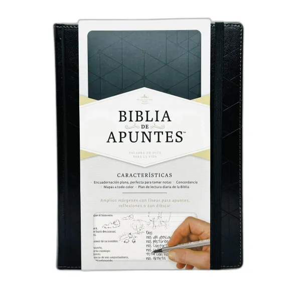 Biblia de Apuntes Negro [Biblia] Reina Valera 1960