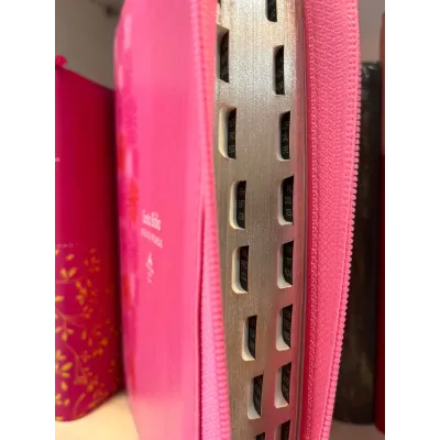 Biblia de Promesas Letra Gigante Rosa con cierre e índice RVR60 Biblia de Promesas Letra Gigante Rosa con cierre e índice RVR60