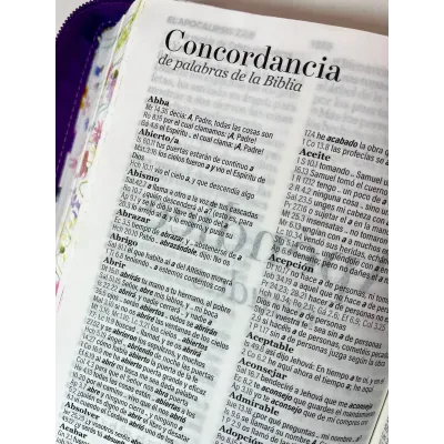 Biblia letra Grande RVR60 Uva Primaveral Biblia letra Grande RVR60 Uva Primaveral