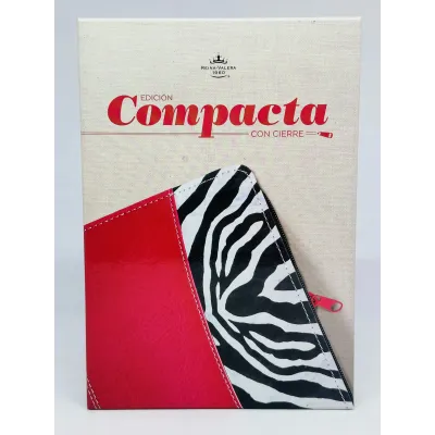 Biblia Compacta Cierre Fucsia Cebra Reina Valera 1960 Biblia Compacta Cierre Fucsia Cebra Reina Valera 1960
