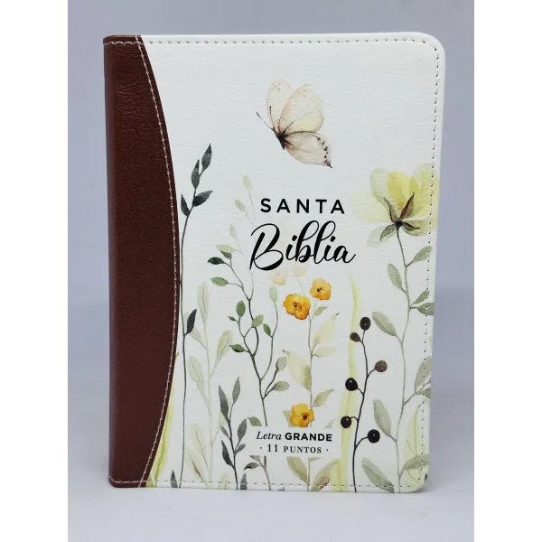 Biblia RVR60/045c/cp/LG/PJR/Coleccion Primaveral Marron