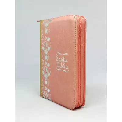 Biblia/RVR/045cZLM PJR/Rosa Beige/Canto Plateado [Biblia Biblia/RVR/045cZLM PJR/Rosa Beige/Canto Plateado [Biblia