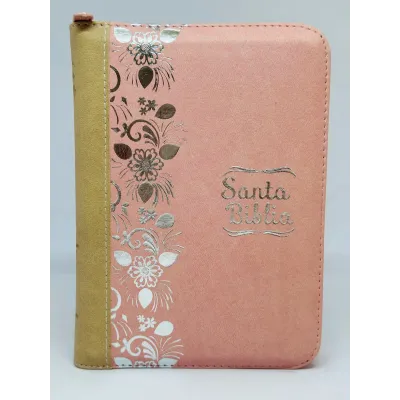 Biblia/RVR/045cZLM PJR/Rosa Beige/Canto Plateado [Biblia Biblia/RVR/045cZLM PJR/Rosa Beige/Canto Plateado [Biblia