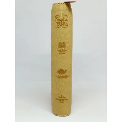 Biblia/RVR/045cZLM PJR/Rosa Beige/Canto Plateado [Biblia Biblia/RVR/045cZLM PJR/Rosa Beige/Canto Plateado [Biblia