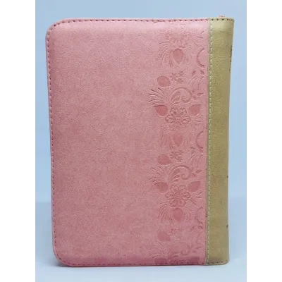 Biblia/RVR/045cZLM PJR/Rosa Beige/Canto Plateado [Biblia Biblia/RVR/045cZLM PJR/Rosa Beige/Canto Plateado [Biblia