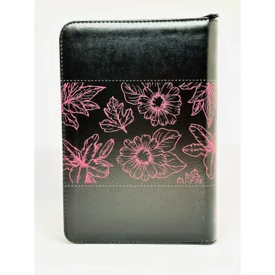 Biblia/RVR065CZLG/PJR/Negro Canto Fucsia Biblia/RVR065CZLG/PJR/Negro Canto Fucsia