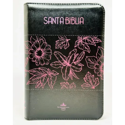 Biblia/RVR065CZLG/PJR/Negro Canto Fucsia Biblia/RVR065CZLG/PJR/Negro Canto Fucsia