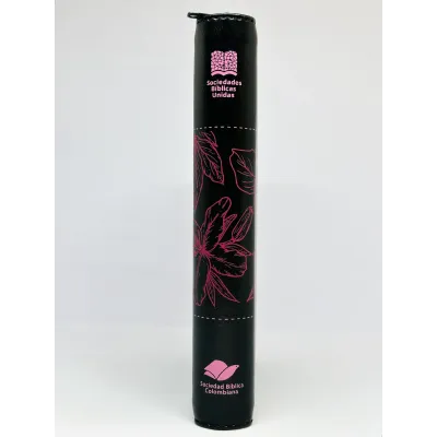 Biblia/RVR065CZLG/PJR/Negro Canto Fucsia Biblia/RVR065CZLG/PJR/Negro Canto Fucsia