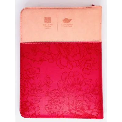 Biblia/RVR086cZTILGi /Fucsia Rosa/Indice Letra Gigante