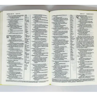 Biblia NTV/Edicion De Referencia/Letra Grande/Verde [Biblia]