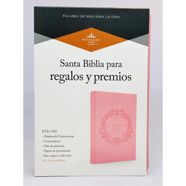 Biblia RVR 1960/Para Regalos Y Premios Rosa/Flores