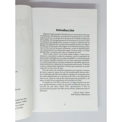 Junto a Aguas de Reposo Vol 2 [Devocional] 366 Meditaciones Diarias con Plan para Leer la Biblia en un Año.