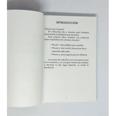 Oraciones de 3 Minutos para Hombres (Devocional) Oraciones de 3 Minutos para Hombres (Devocional)
