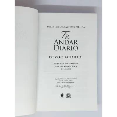 Tu andar diario [Libro]